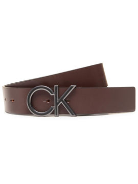 Ремень Calvin Klein, цвет коричневый