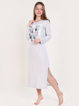 Платье Dianida, цвет серый меланж