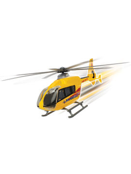 Вертолет EC 135 die-cast с крутящимися лопастями, 21 см DICKIE, цвет в ассортименте