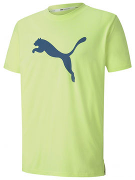 Футболка Puma, цвет зеленый
