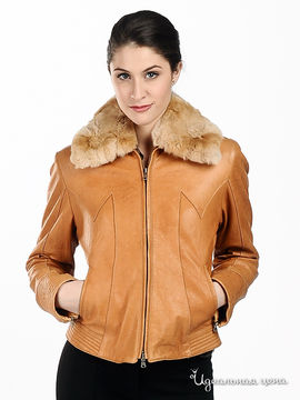 Куртка Sandro Ferrone&Suprem женская, цвет светло-коричневый
