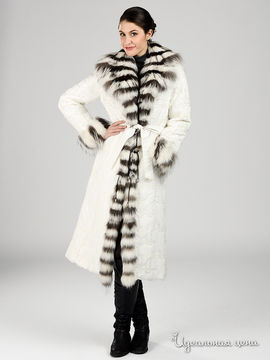 пальто Sandro Ferrone&Suprem женское, цвет белый