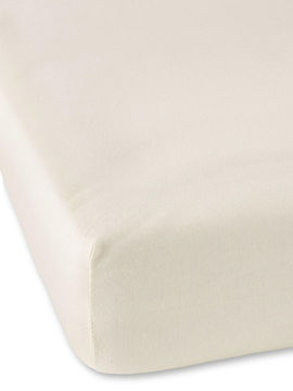 Комплект: простыня на резинке 180x200+30 см, наволочки 50/70 см - 2 шт. NDS Fitted Garsaf, цвет кремовый