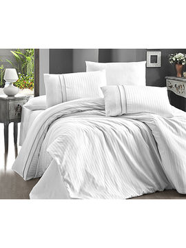 Комплект постельного белья, 2-спальный First Choice, цвет белый