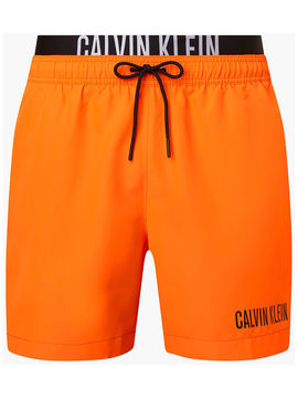 Шорты Calvin Klein, цвет оранжевый