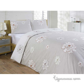 Комплект постельного белья Issimo "DANTE", цвет светло-коричневый, 1,5 спальный