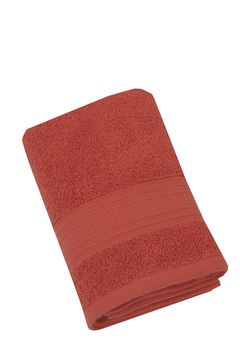 Полотенце махровое TAC, цвет темно-оранжевый