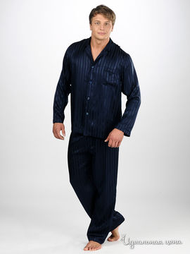 Пижама Charoi мужская, цвет синий