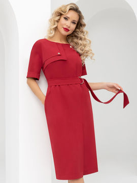 Платье Я онлайн, Charutti, цвет красный
