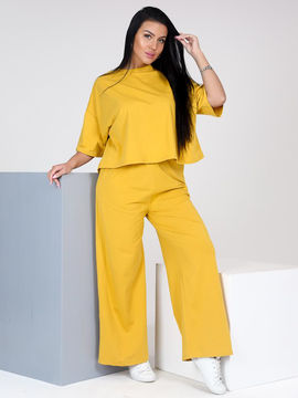 Комплект домашней одежды А-Дина, цвет желтый