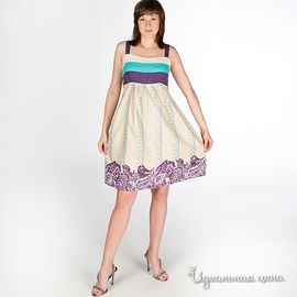 Платье V-mum женское, цвет кремовый