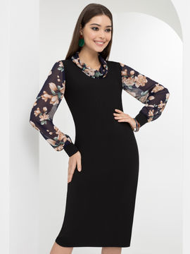 Платье Императрица (гламур), цвет черный
