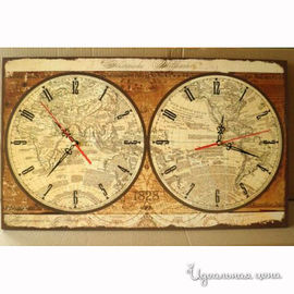 Часы настенные Time2go "Карта Мира"