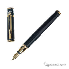 Ручка перьевая Cerutti GALAXIE мужская, цвет черный