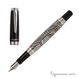 Ручка перьевая Cerutti ручки "LAMEZIA" мужская, цвет черный