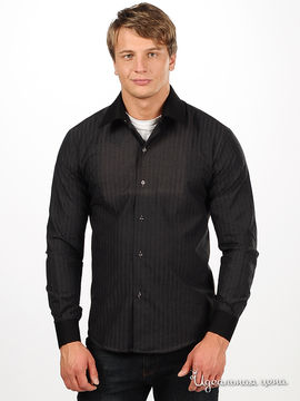 Рубашка IKOS мужская, цвет темно-серый