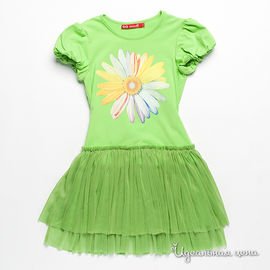 Платье Timole, цвет зеленый, для девочки