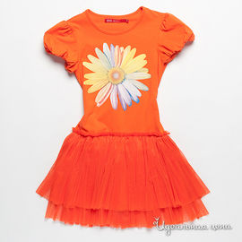 Платье Timole, цвет оранжевый, для девочки