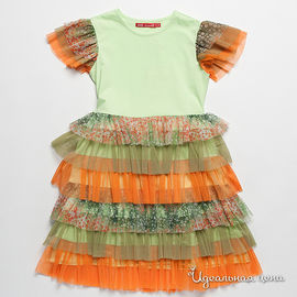 Платье Timole, цвет салатовый, для девочки