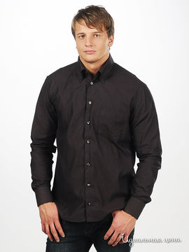 Рубашка Blend&Joop мужская, цвет коричневый