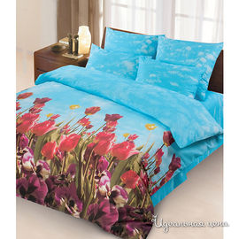 Комплект постельного белья Nordtex ВОЛШЕБНАЯ НОЧЬ, цвет голубой, 2 спальный