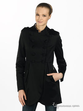 Пальто Fracomina женское, цвет черный