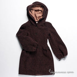 Пальто VIQUIOUS enfants для девочки, цвет коричневый