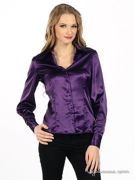 Блузка NafNaf женская, цвет фиолетовый