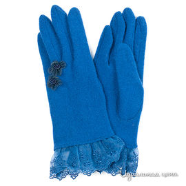 перчатки Venera женские, цвет синий