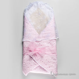 Комплект на выписку Литтлфилд детский, цвет розовый, 0-2 года