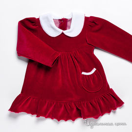 Платье Литтлфилд для девочки, цвет бордовый, 2-7 лет