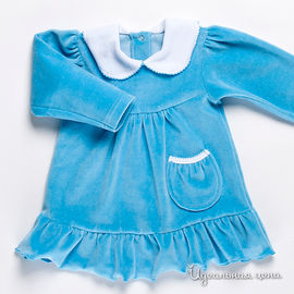 Платье Литтлфилд для девочки, цвет голубой, 2-7 лет
