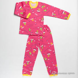Пижама Литтлфилд детская, цвет малиновый, 2-7 лет