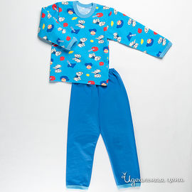 Пижама Литтлфилд детская, цвет синий, 2-7 лет
