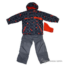 Комплект одежды SnoBug для мальчика, цвет серо-красный