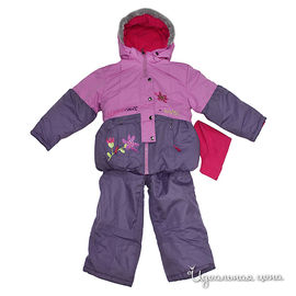 Комплект одежды SnoBug для девочки, цвет фиолетовый