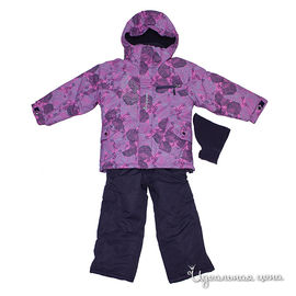 Комплект одежды SnoBug для девочки, цвет фиолетовый
