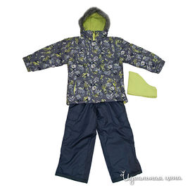 Комплект одежды SnoBug для девочки, цвет серо-желтый