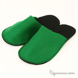 Тапки домашние Feltimo, цвет зеленый / черный