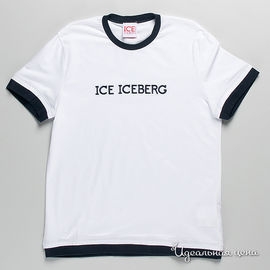 Футболка Iceberg для мальчика, цвет белый