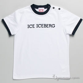 Футболка Iceberg для мальчика, цвет белый