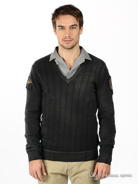 Пуловер Diesel мужской, цвет темно-серый