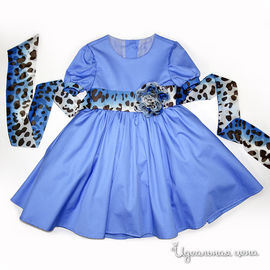 Платье Oncle Tom для девочки, цвет голубой
