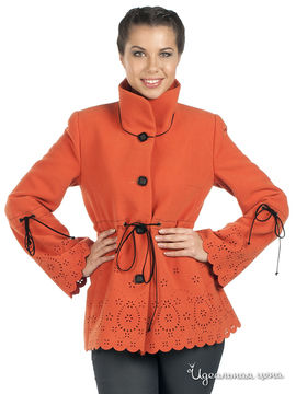 Пальто укороченное Artwizard женское, цвет апельсиновый