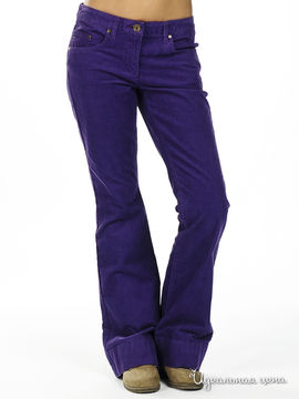 Брюки Tommy Hilfiger женские, цвет фиолетовый