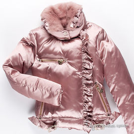 Куртка Fracomina mini для девочки, цвет темно-розовый
