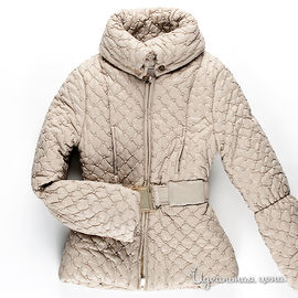 Куртка Fracomina mini для девочки, цвет светло-коричневый