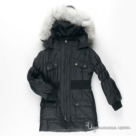 Пальто Fracomina mini для девочки, цвет черный
