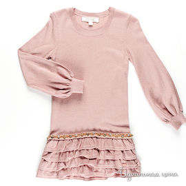 Платье Fracomina mini для девочки, цвет темно-розовый