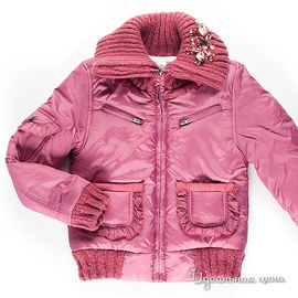Куртка Fracomina mini для девочки, цвет темная фуксия